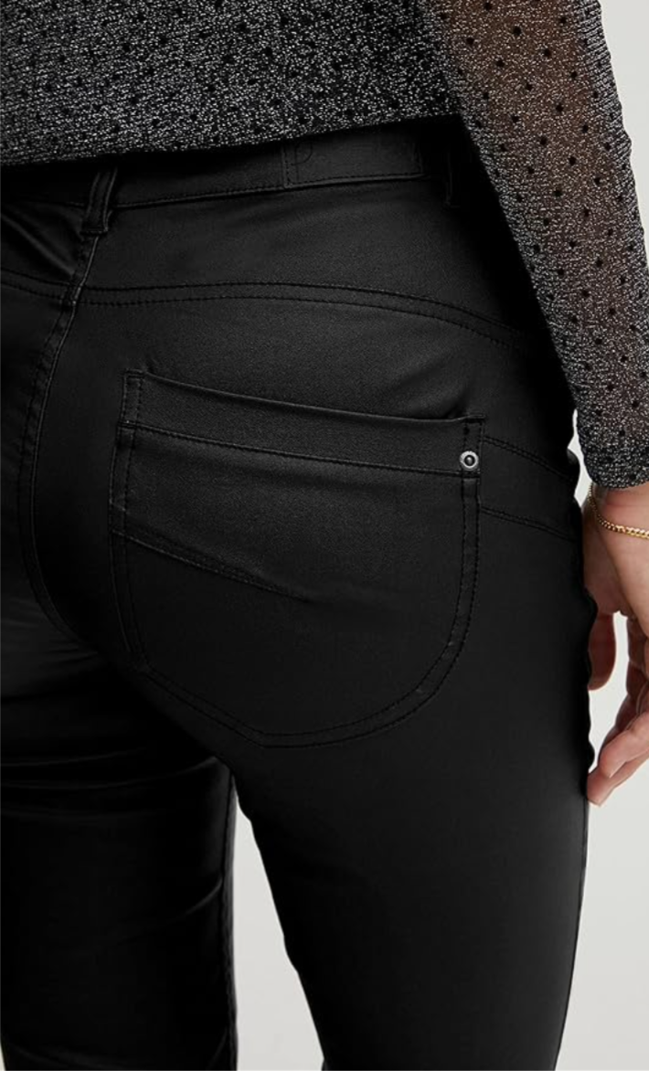 FRTALIN PAM PLEATHER TROUSERS