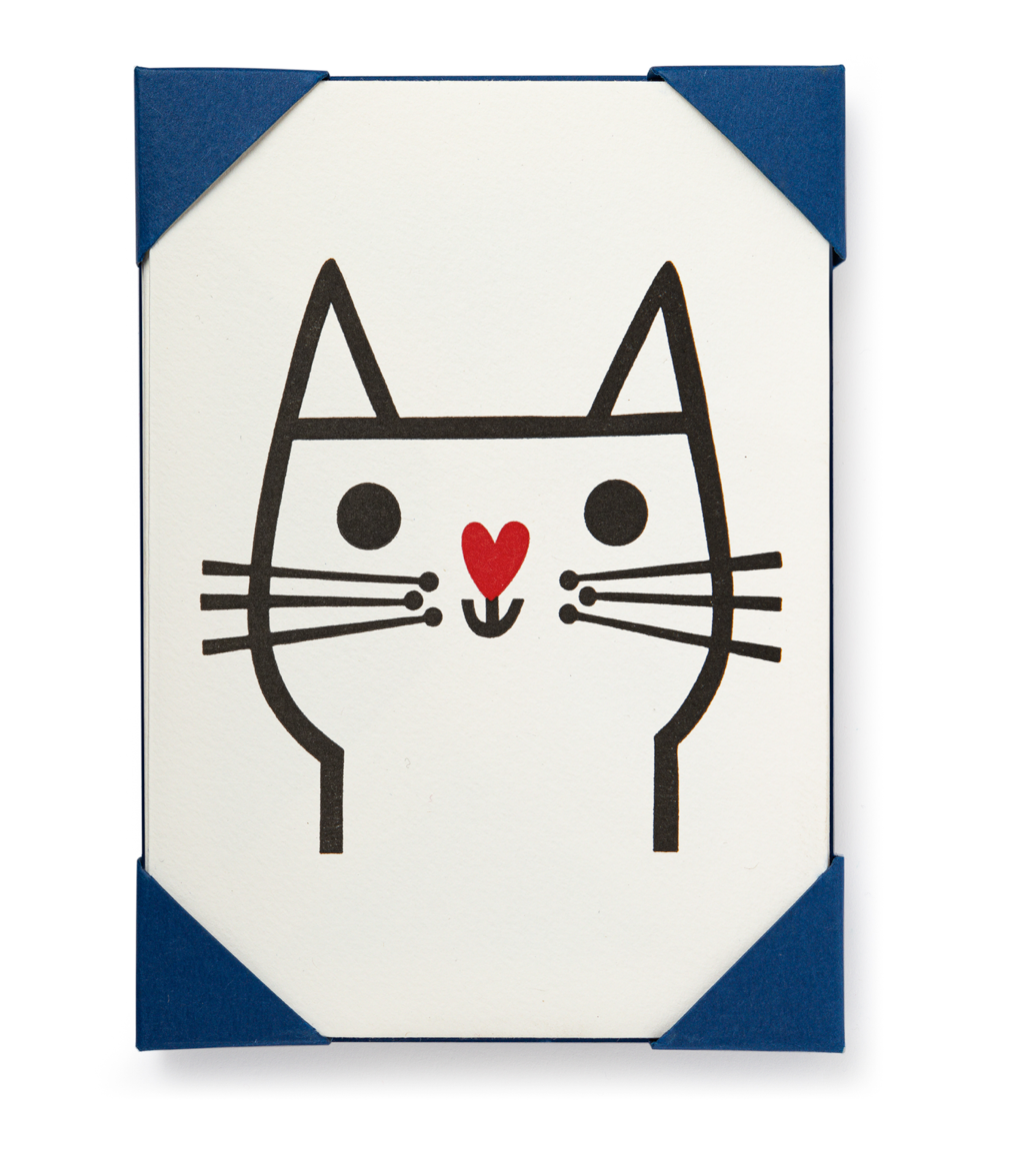 Cat by Jane Foster Notelet Pack