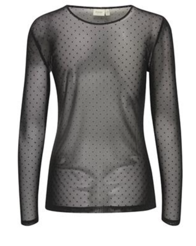FXDETA SHEER MESH TOP