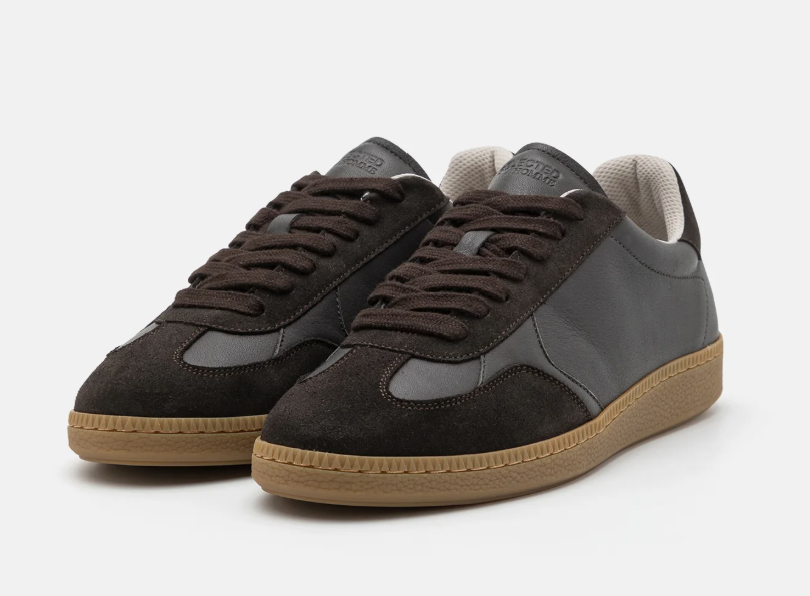 SLHFINLEY MIX SNEAKERS - DEMITASSE