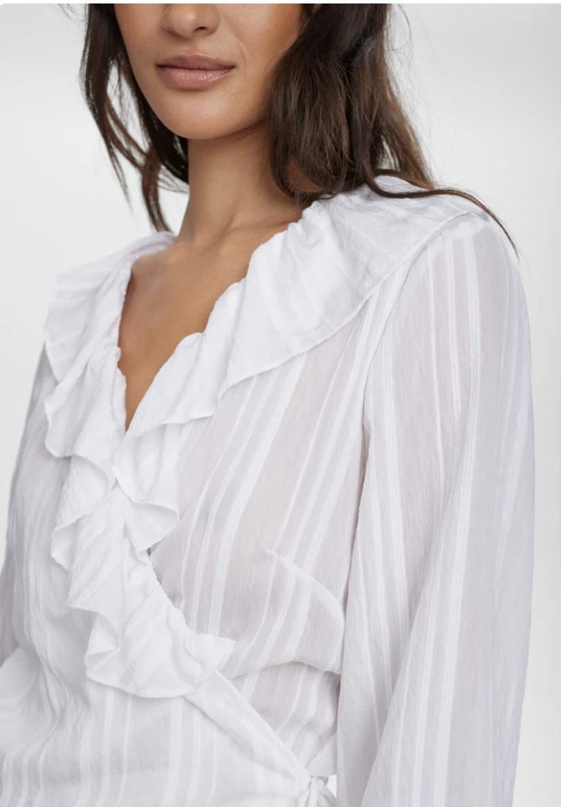 NUHALSTON WRAP SHIRT