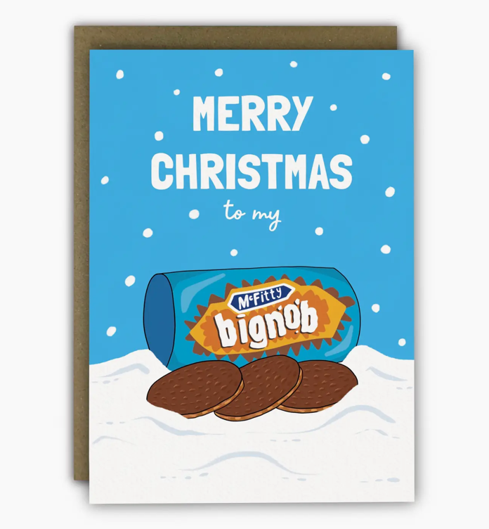 Running with Scissors Funny Christmas Cards