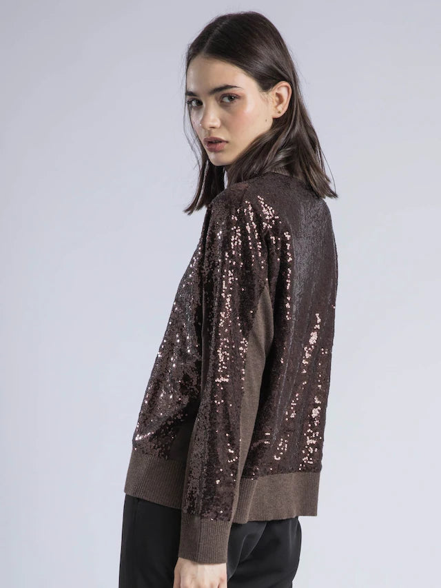 HAILEY ROLLNECK - BROWN