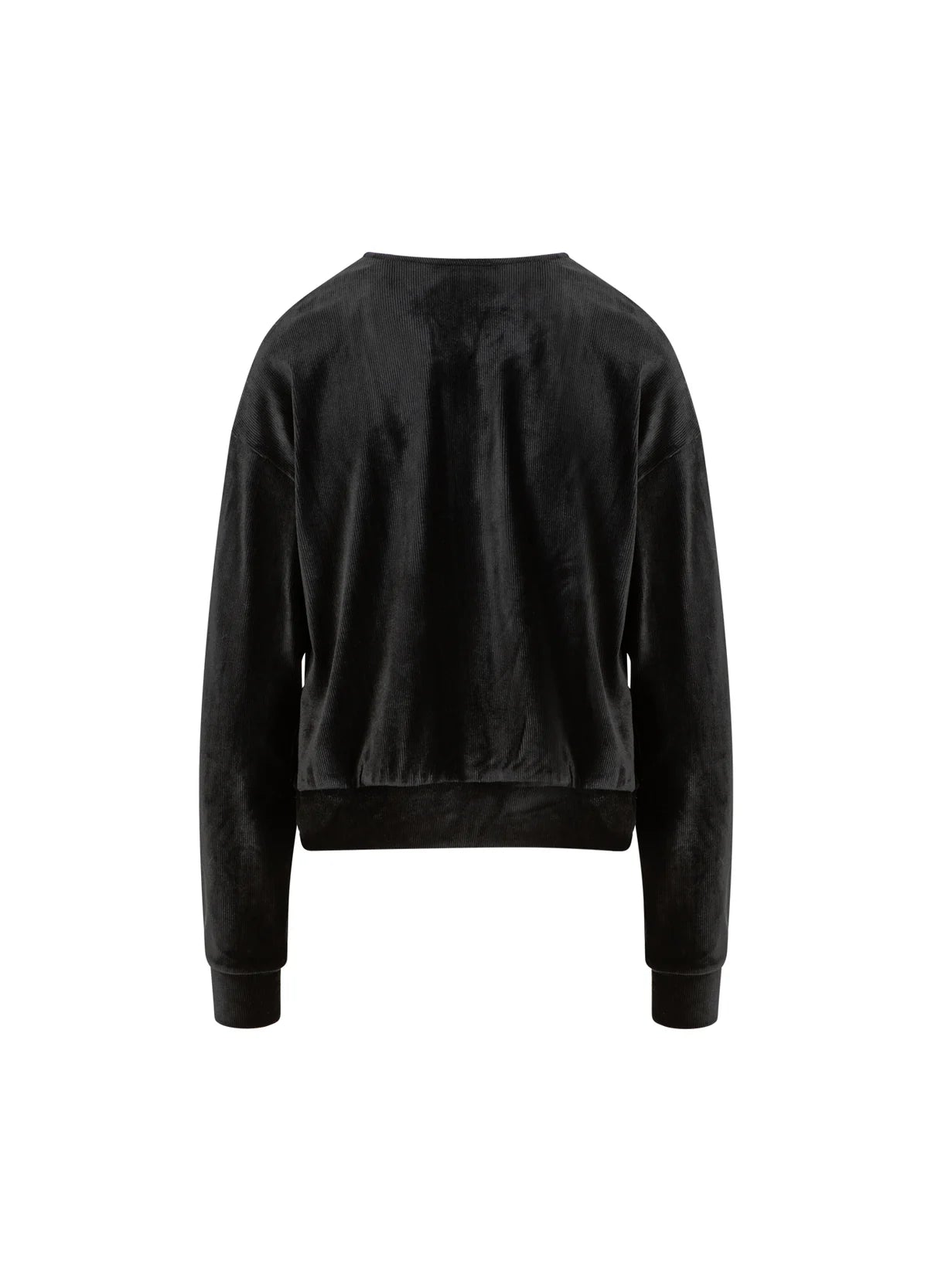 Velvet Zipper Puffer