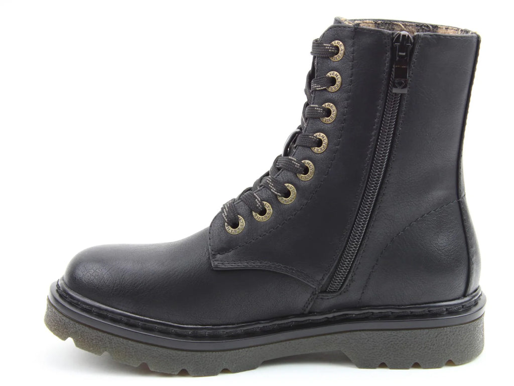 JUSTINA LACE UP ANKLE BOOT