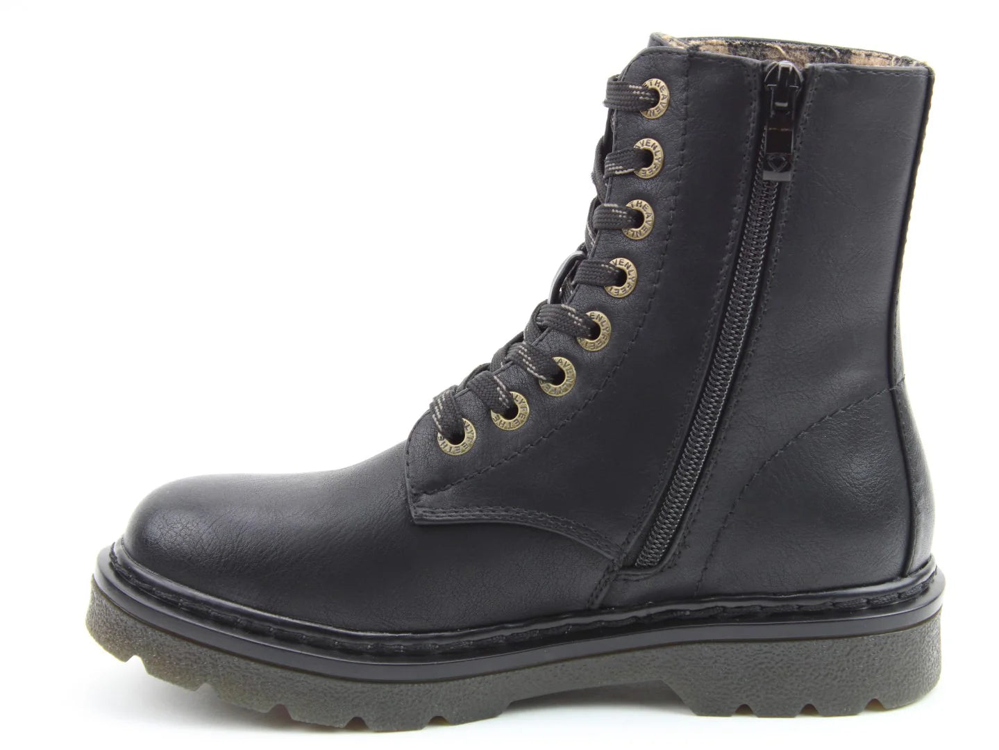 JUSTINA LACE UP ANKLE BOOT