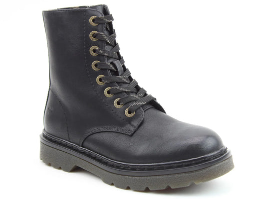 JUSTINA LACE UP ANKLE BOOT