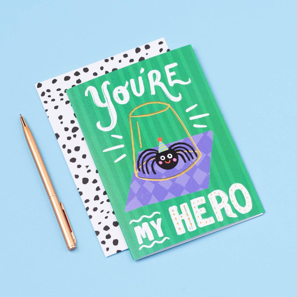 You're My Hero Card