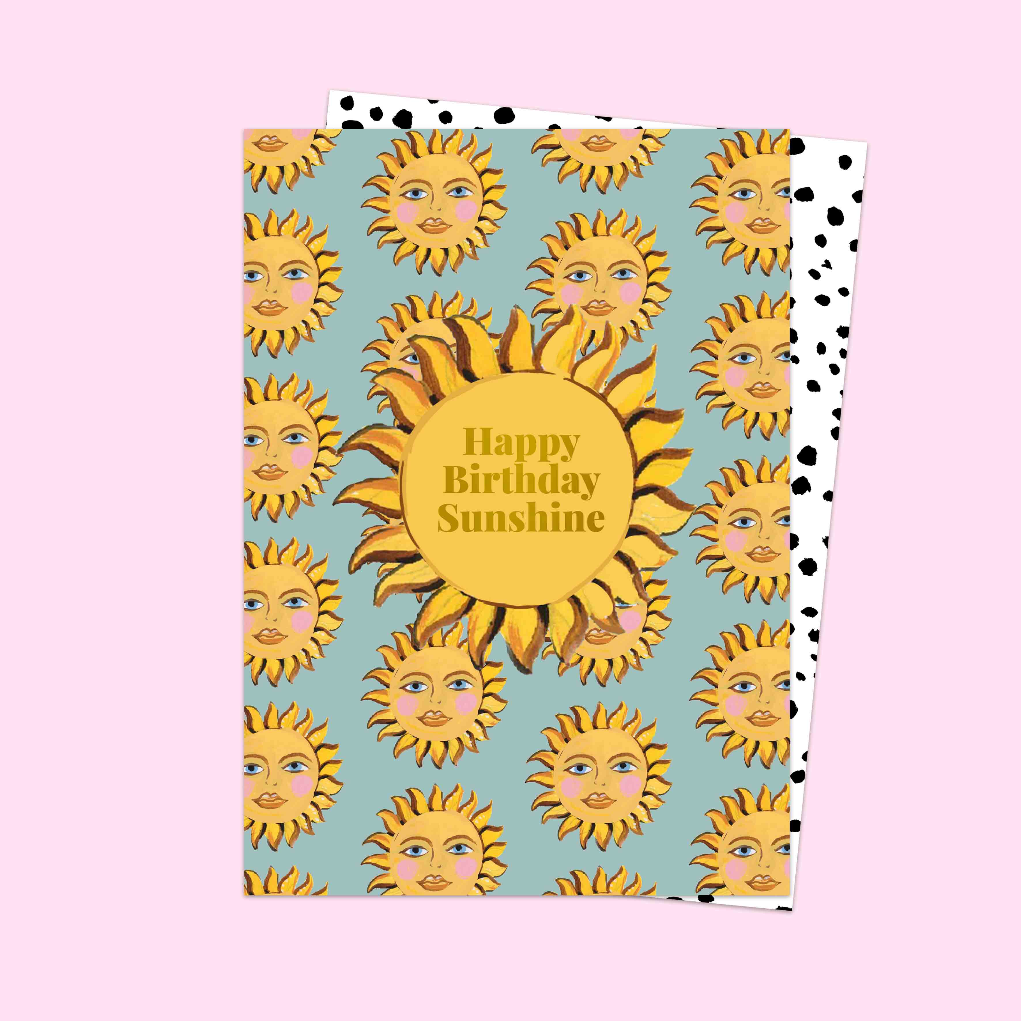 Happy Birthday Sunshine Card