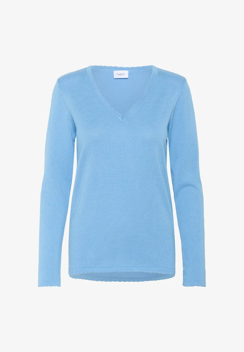 MilaSZ LS V-Neck Pullover