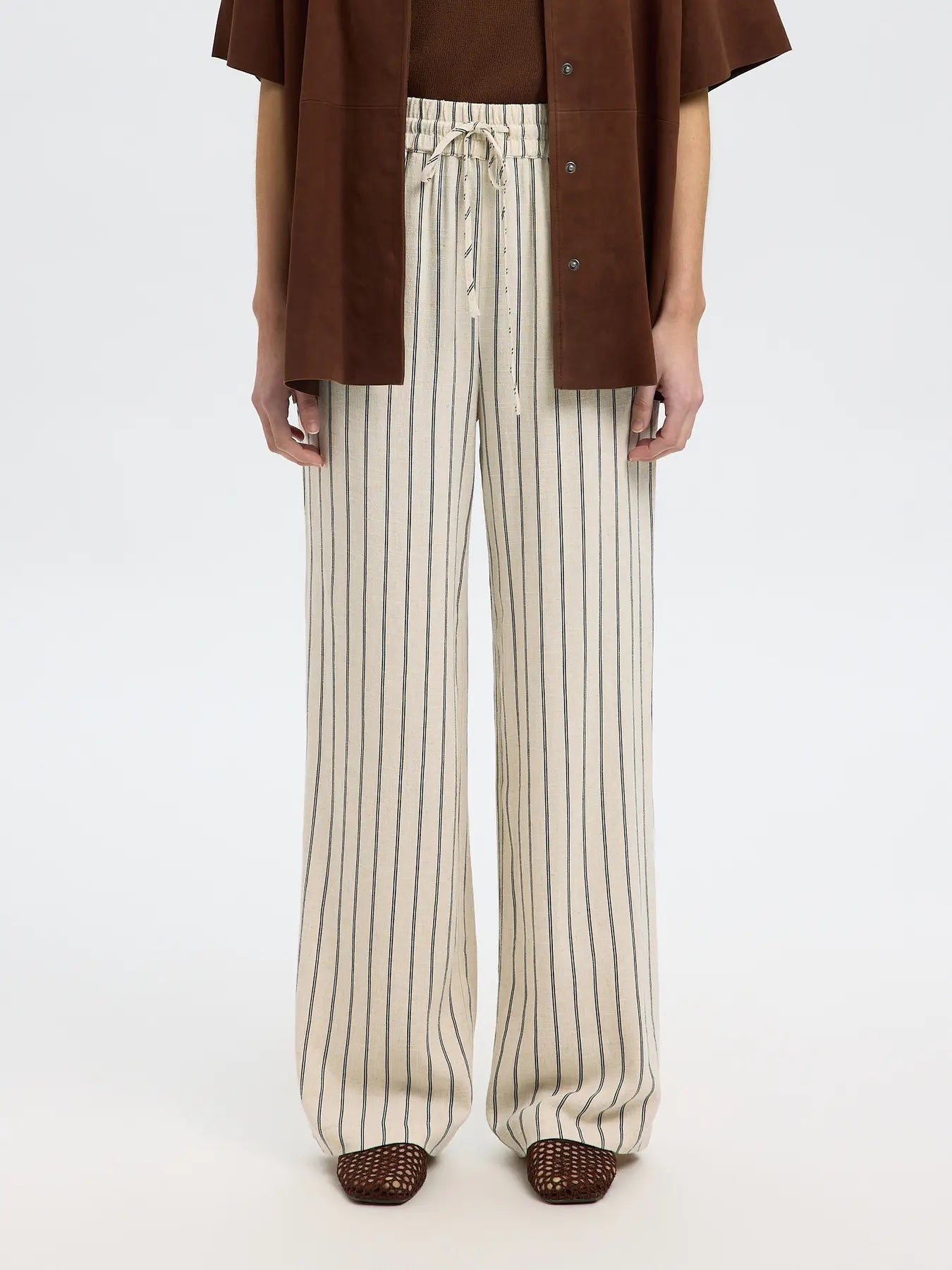 SLFVIVA-GULIA HW STRIPED SUN PANT NOOS