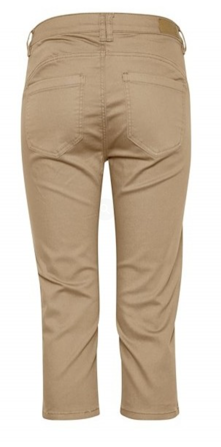 FRVOMAX CAPRI TROUSERS - Tannin