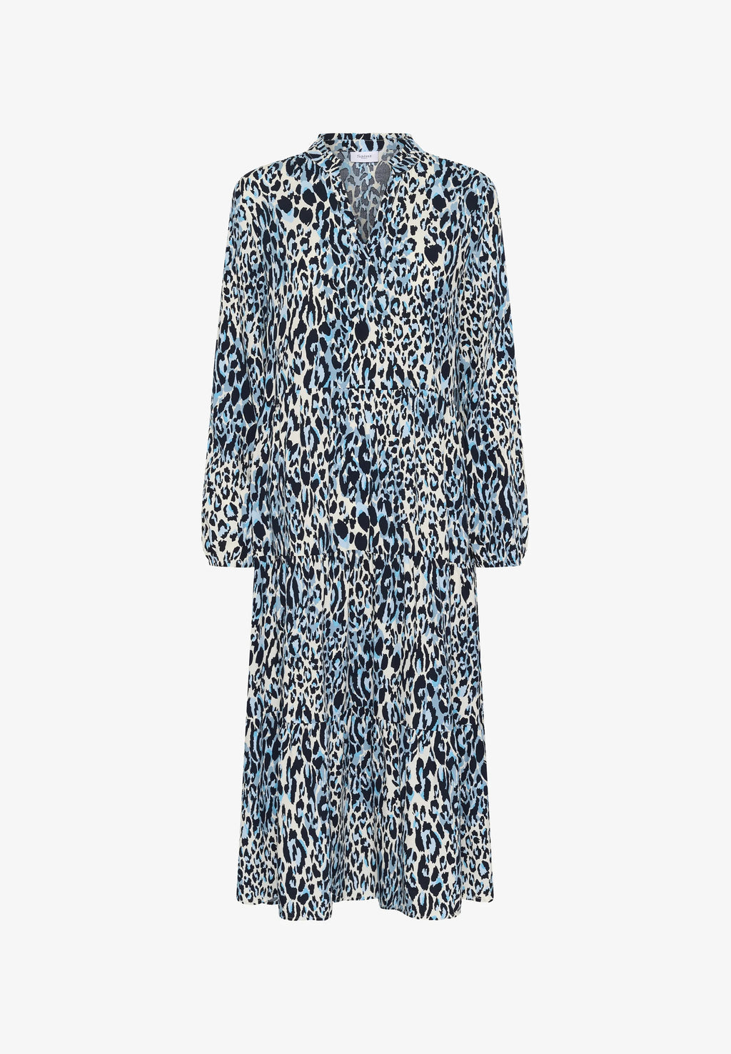 EdaSZ Maxi Dress - Blue Animal