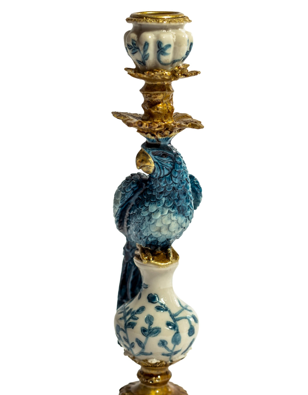 ORNATE PARROT CANDLE HOLDER