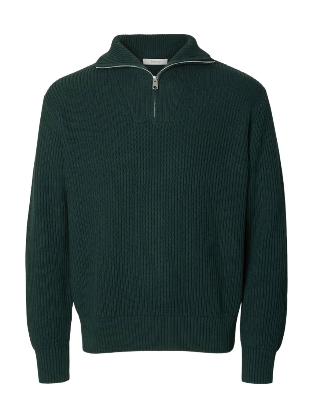 SLMDRY LS HALF ZIP KNIT