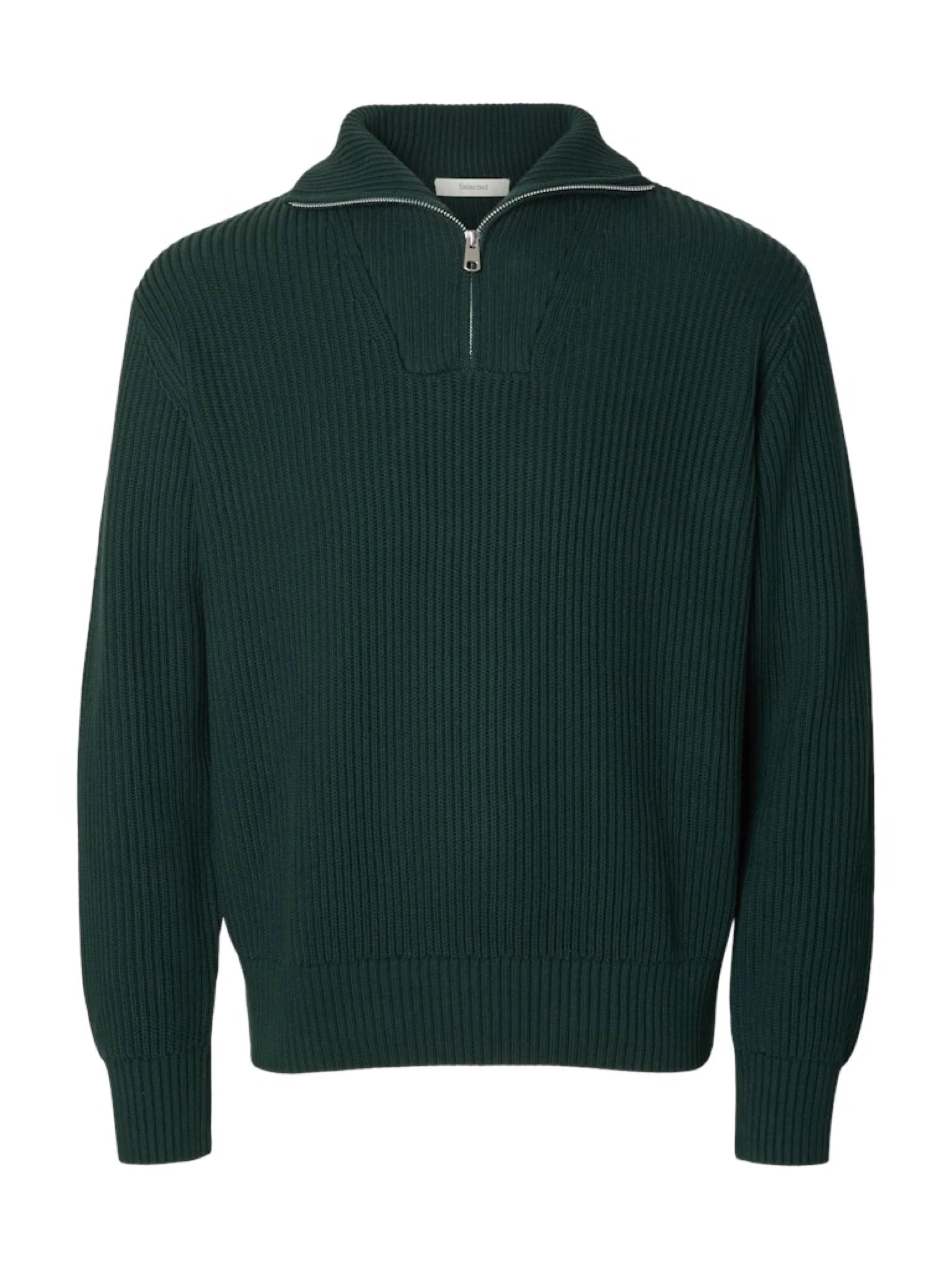 SLMDRY LS HALF ZIP KNIT