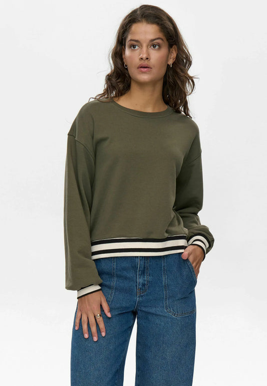 NUTADA SWEATSHIRT - Grape Leaf