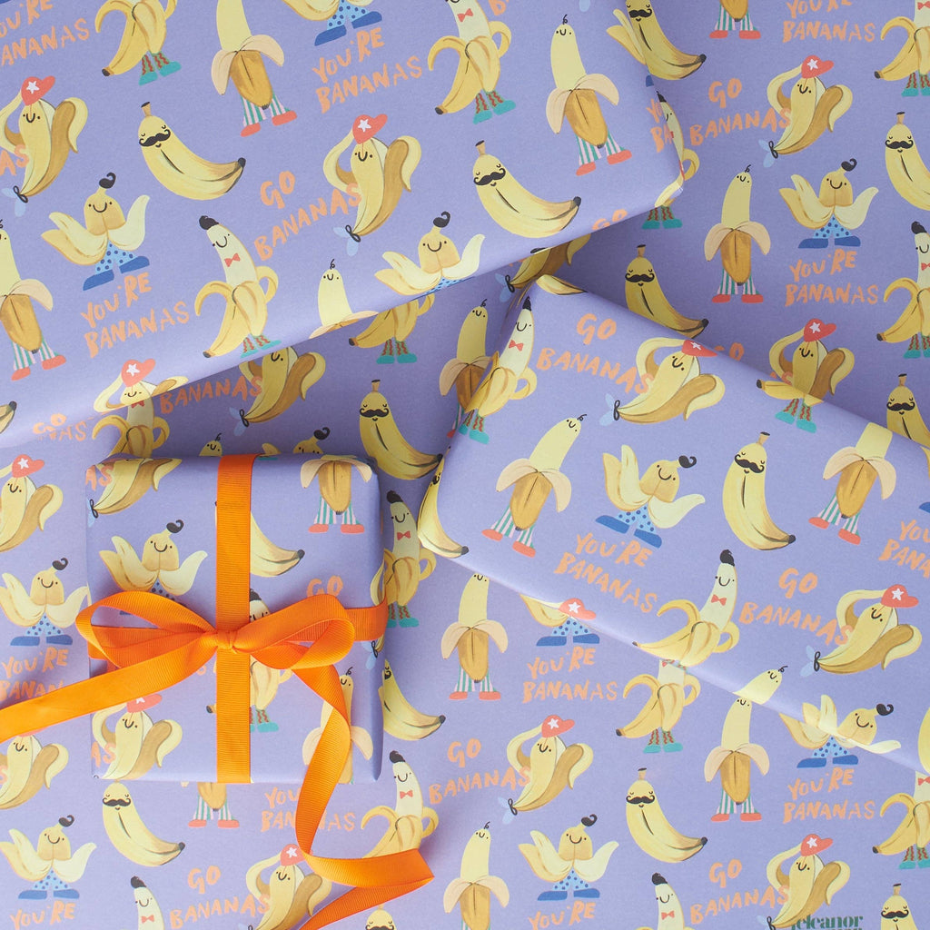 Go Bananas Gift Wrap