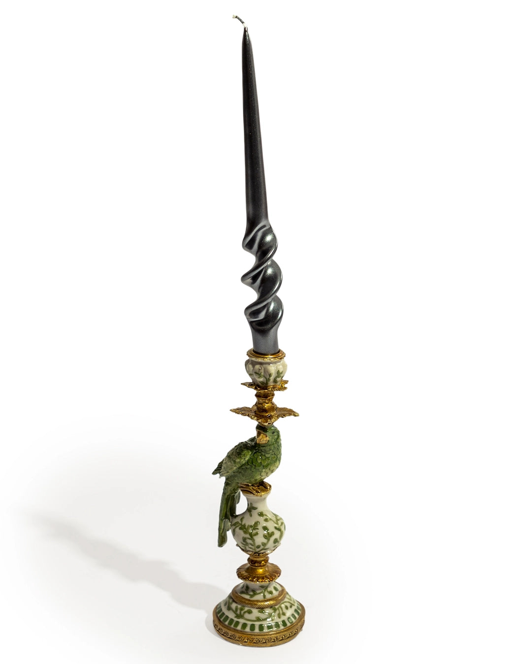 ORNATE PARROT CANDLE HOLDER