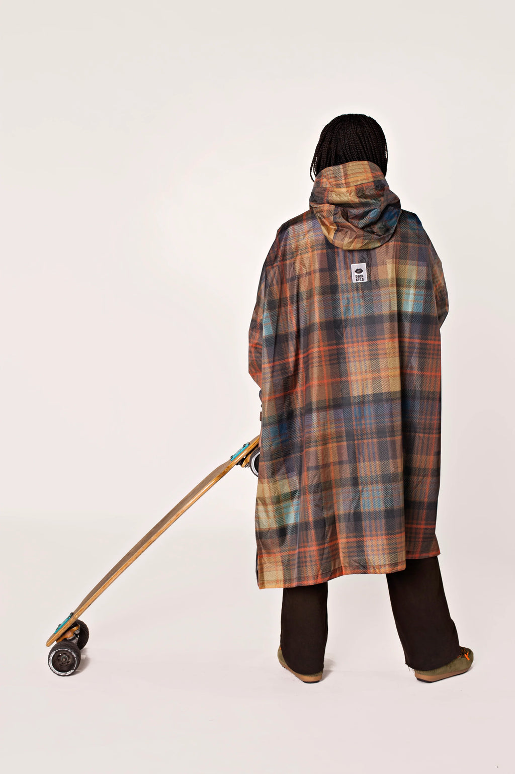 Tartan Adult Poncho