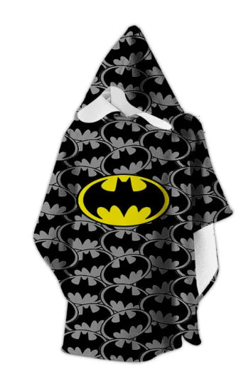 Slipfree Batman Towelling Poncho