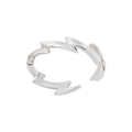 Lightening Bolt Ring - Silver