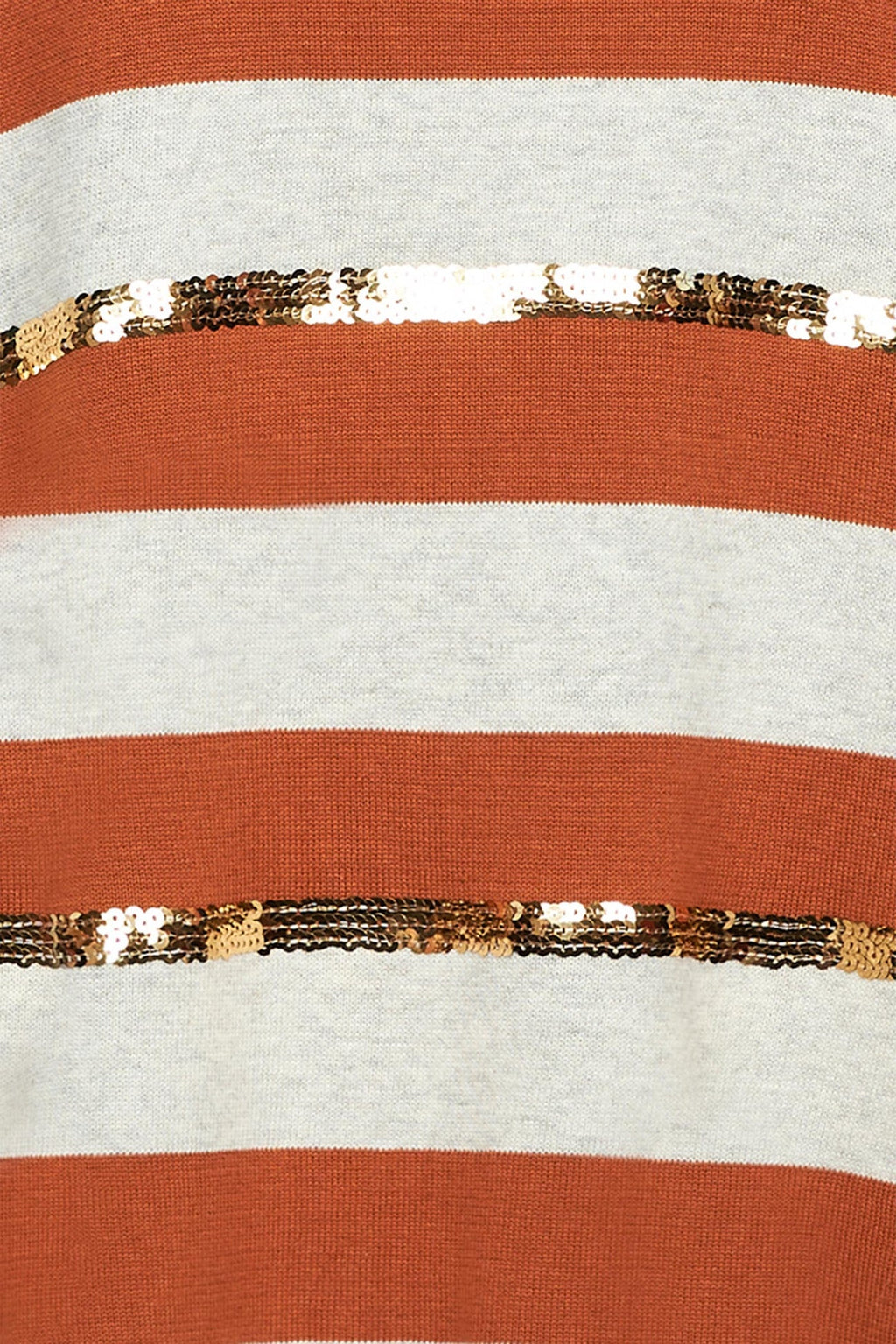 St Moritz Jumper - Maple Stripe