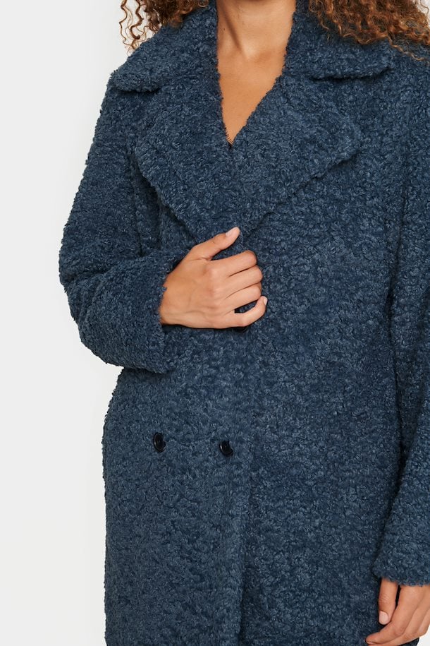 NellieSZ Teddy Coat - Ombre Blue