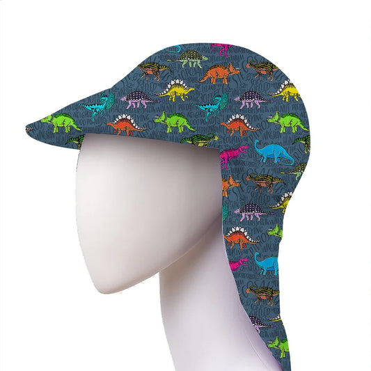 Slipfree Children’s Swim & Sun hat - Texas Dino