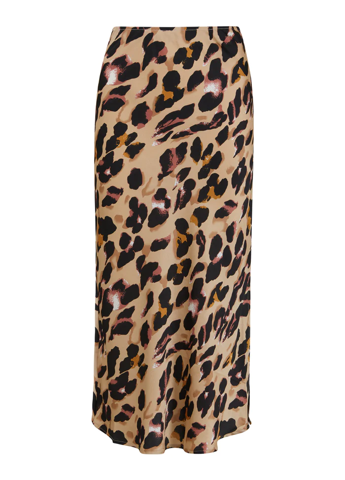 Styler Mid Length Printed Skirt