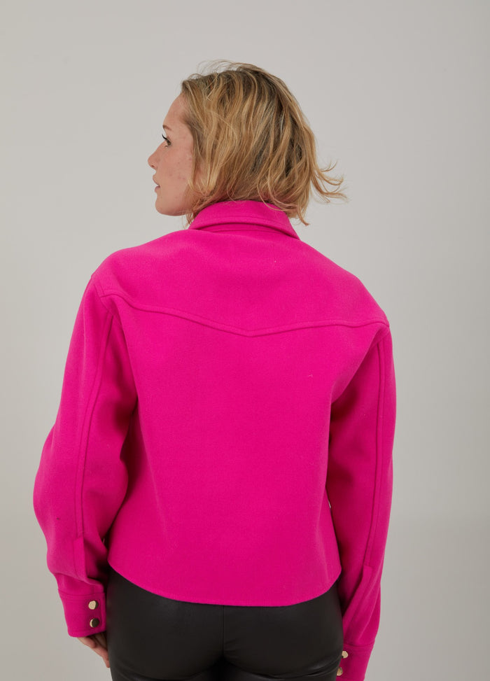 Ariana Short Jacket - Pink Pop