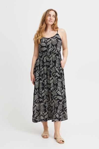 FRFUN DRESS  - Black Mix