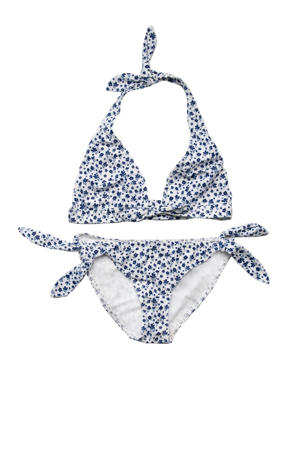 Mary Bikini - Navy Ditsy Floral