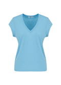 V-Neck T-Shirt - Coastal Blue