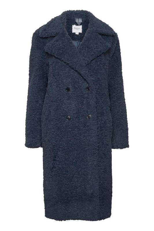 NellieSZ Teddy Coat - Ombre Blue