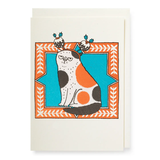 Christmas Cat Mini Card