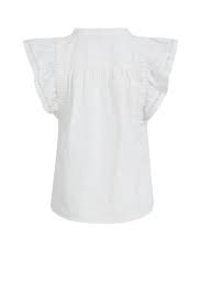 Top with Ruffels - Off White