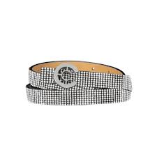 SIMILISTONE LOGO BELT