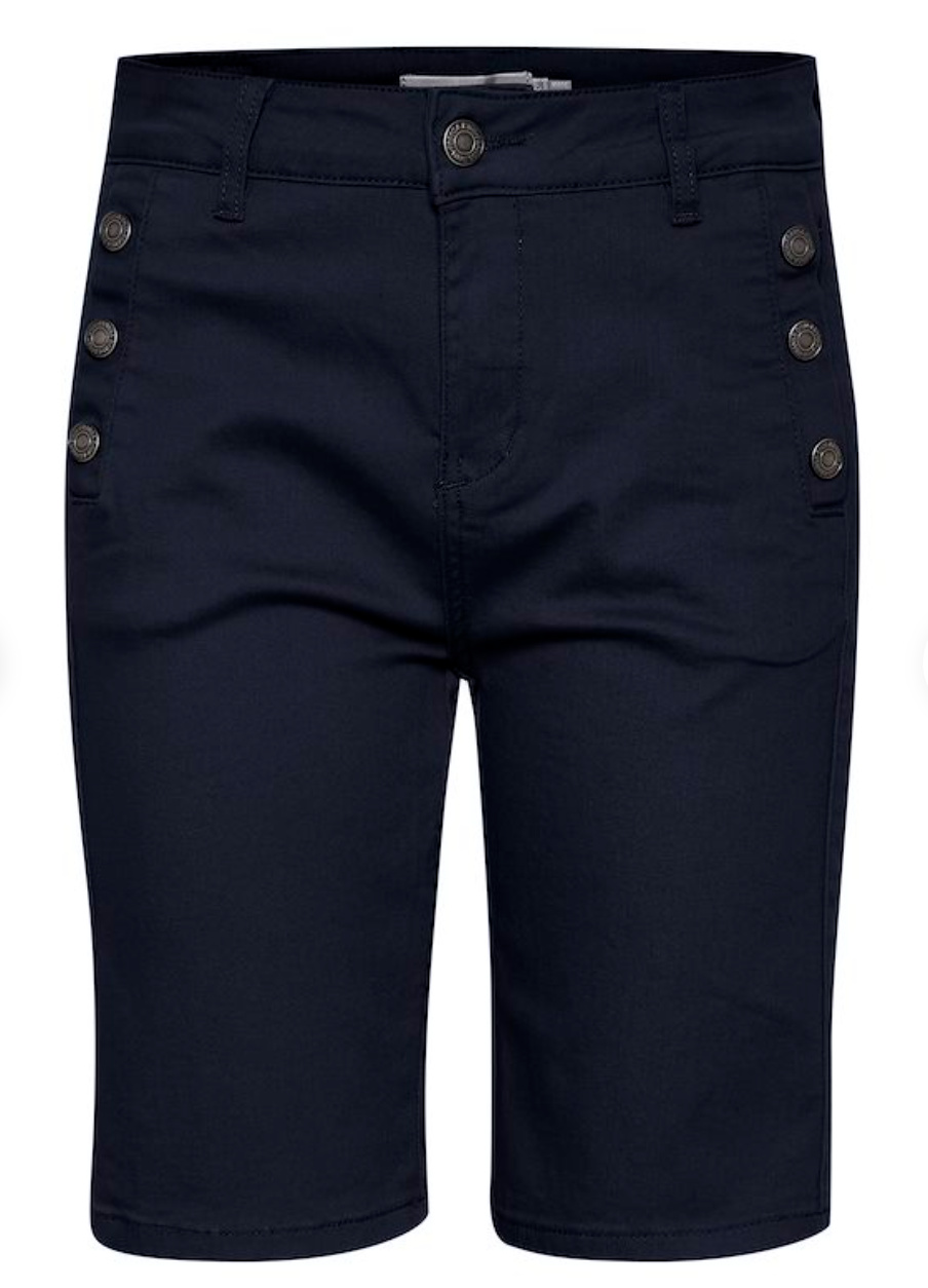 FRLOMAX Capri Shorts - Dark Peacoat Blue