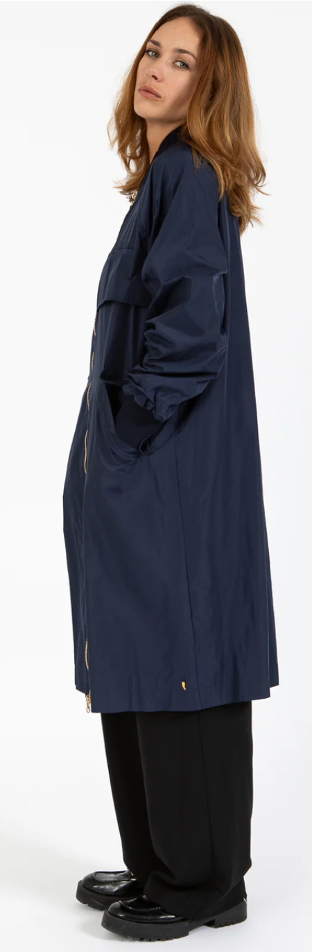 BOMBER JACKET - DEEP NAVY