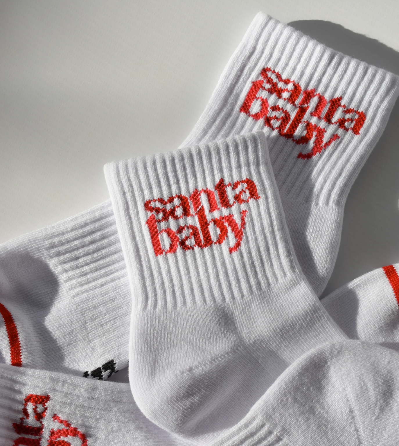 Santa Baby Mini crew socks