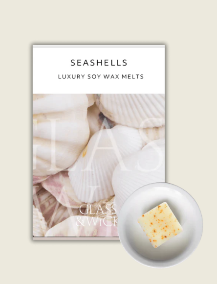 Glass & Wick Seashells Soy Wax Melts