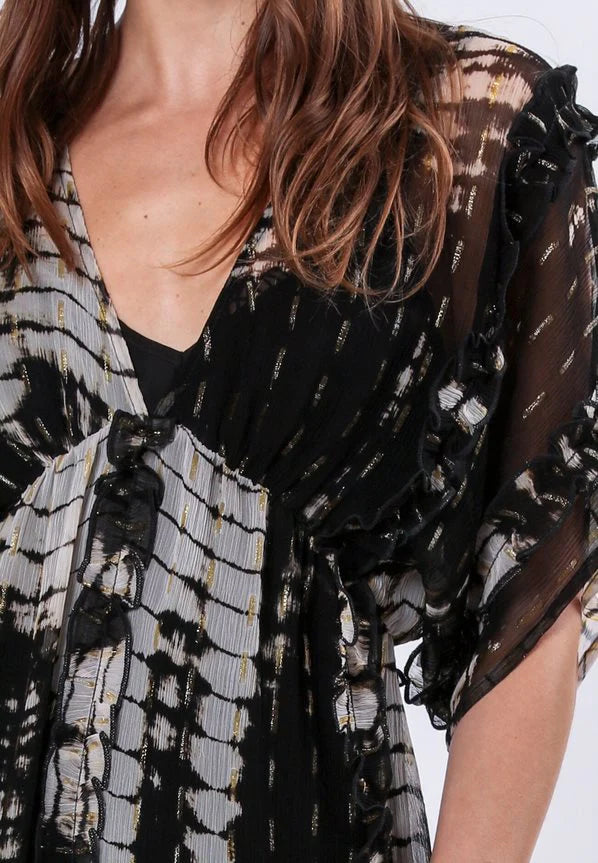 SERENE TIE DYE DRESS