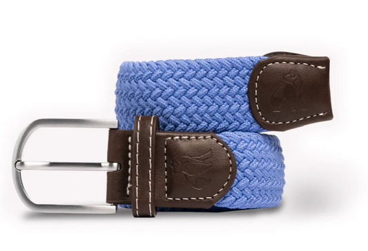 Recycled Woven Belt - Sky Blue