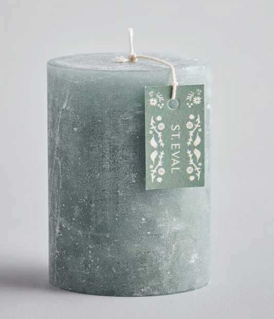 St Eval Pillar Candle Lemon & Thyme