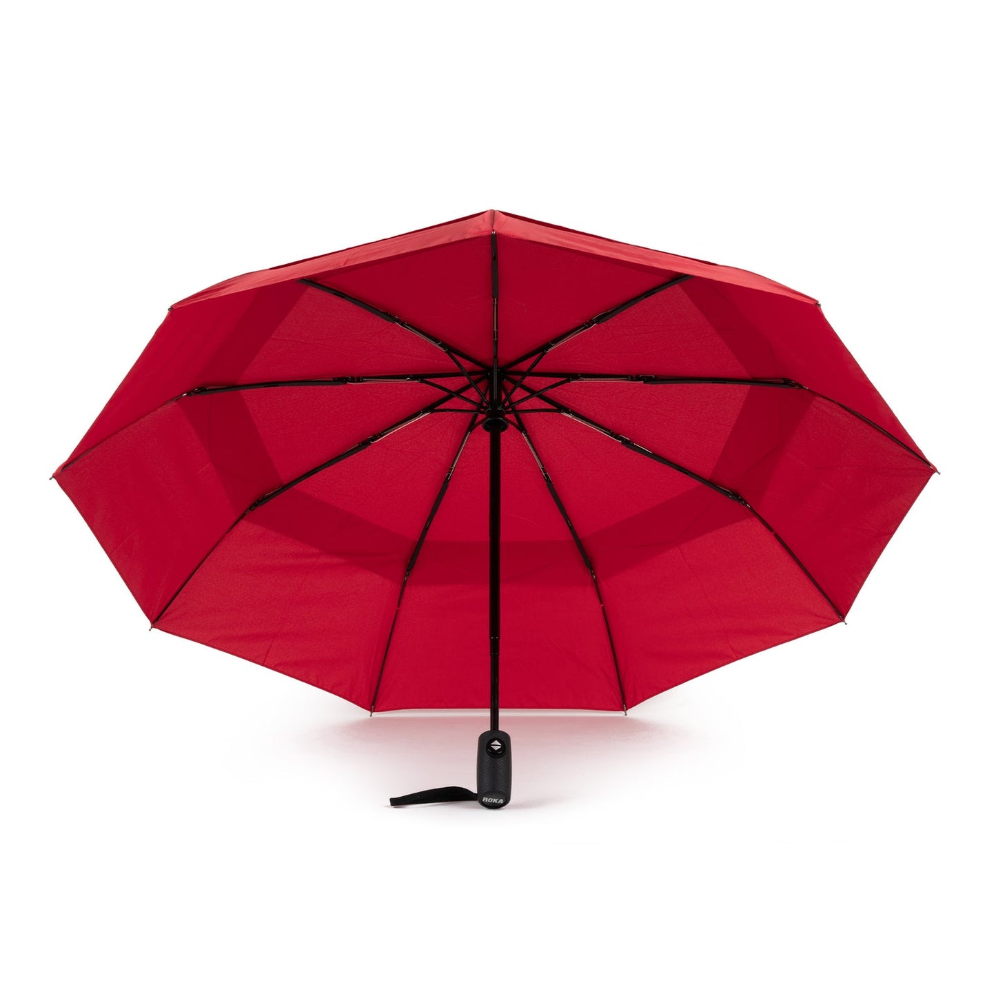 Waterloo nylon cranberry - recycled & eco-friendly umbrella