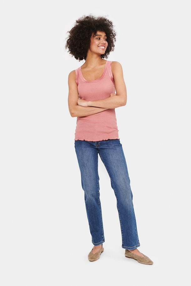 MayaSZ Tank Top - Light Mahogany