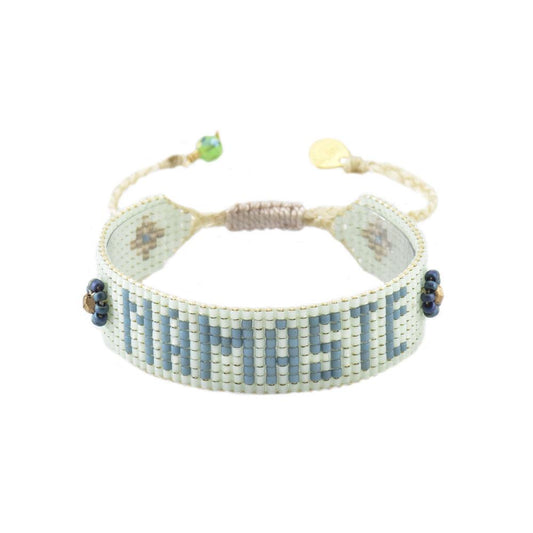 Blue Namaste Bracelet - Mishky