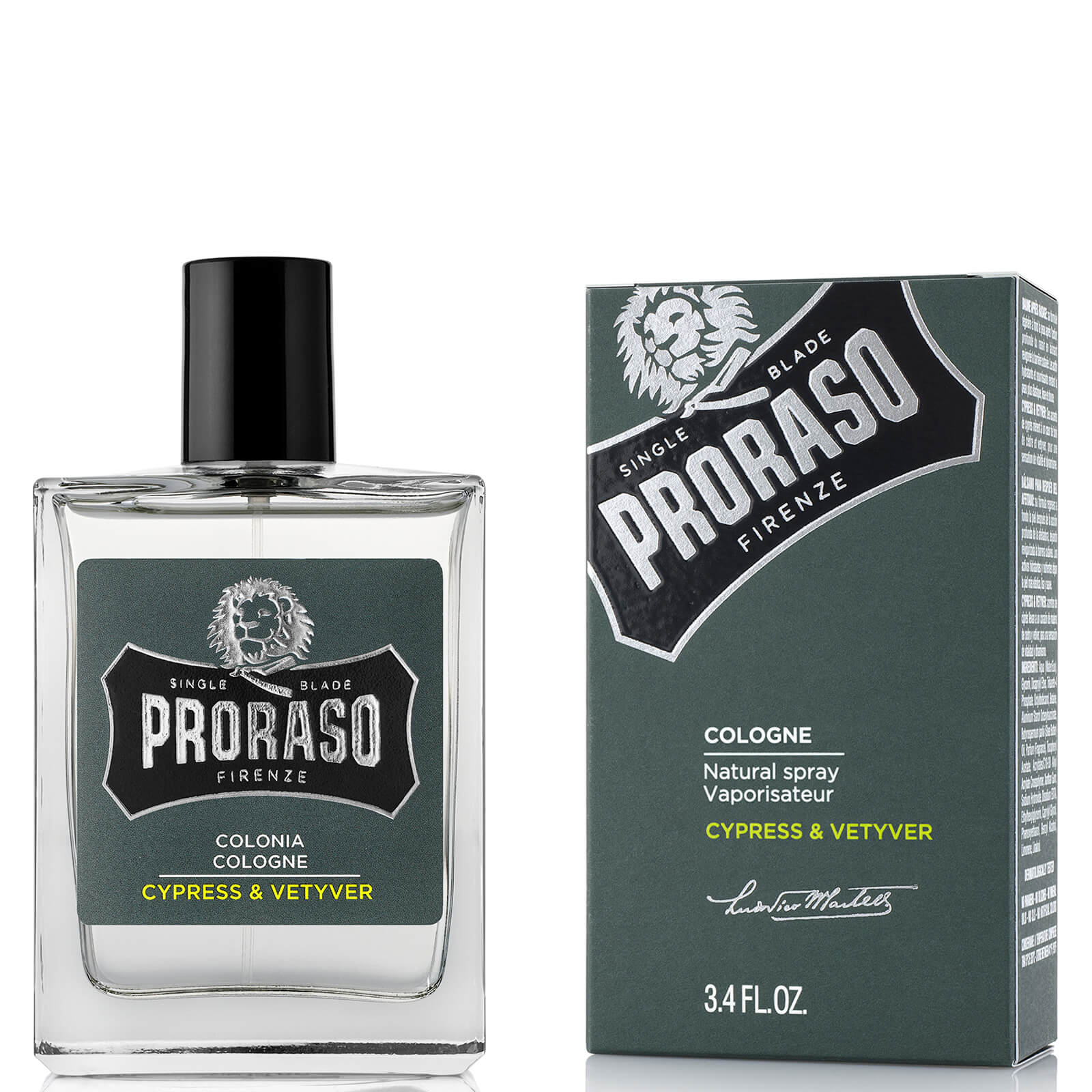 Proraso Cypress And Vetyver Cologne 100ml