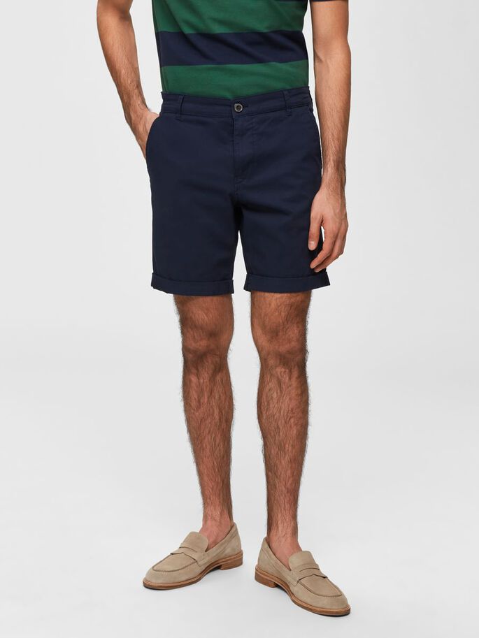 PARIS REGULAR FIT SHORTS - DARK SAPPHIRE